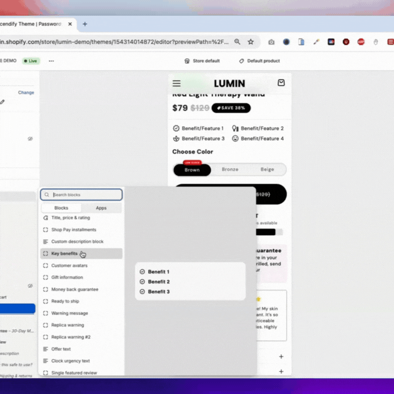 Customize Your Brand