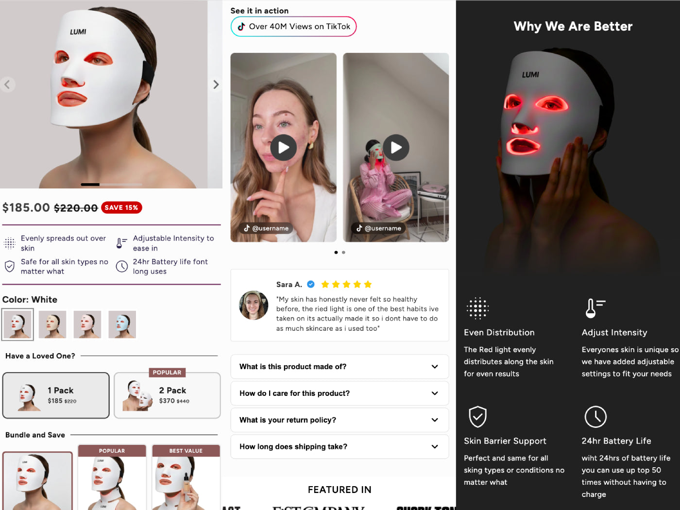 RedLight Mask